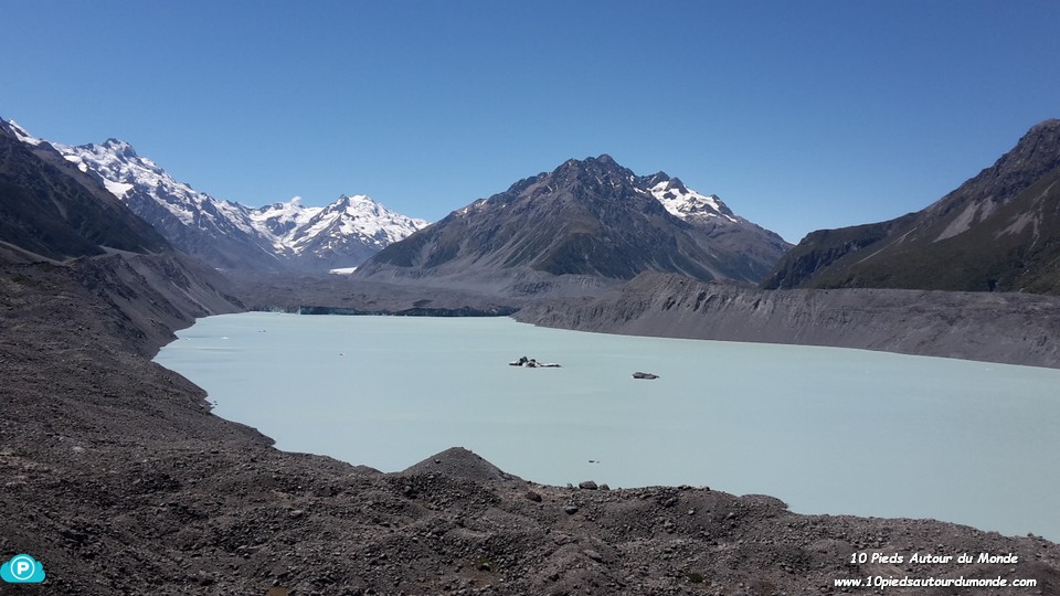 Lac et Glacier Tasman