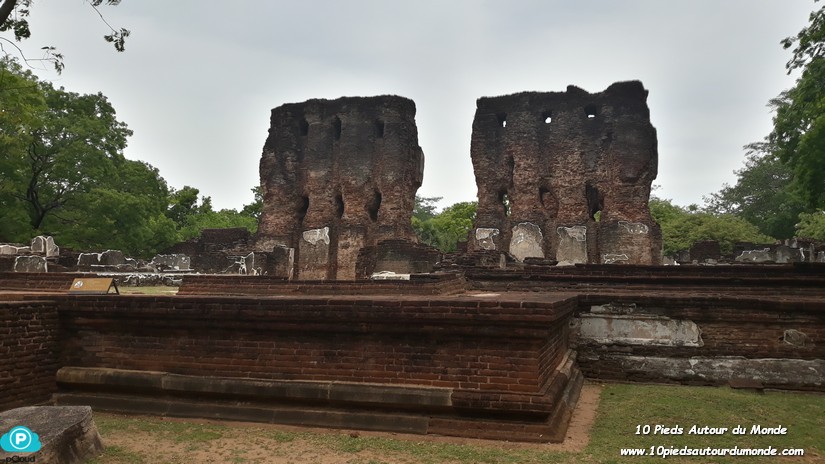 Polonnaruwa - Palais du Roi