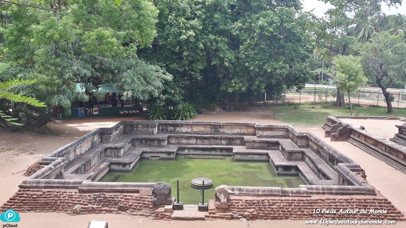 Polonnaruwa - Salle de bain du Roi